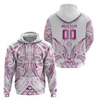 Maori Rugby Custom Ngaru Mangopare Hoodie Mawhero Niho Taniwha Motif