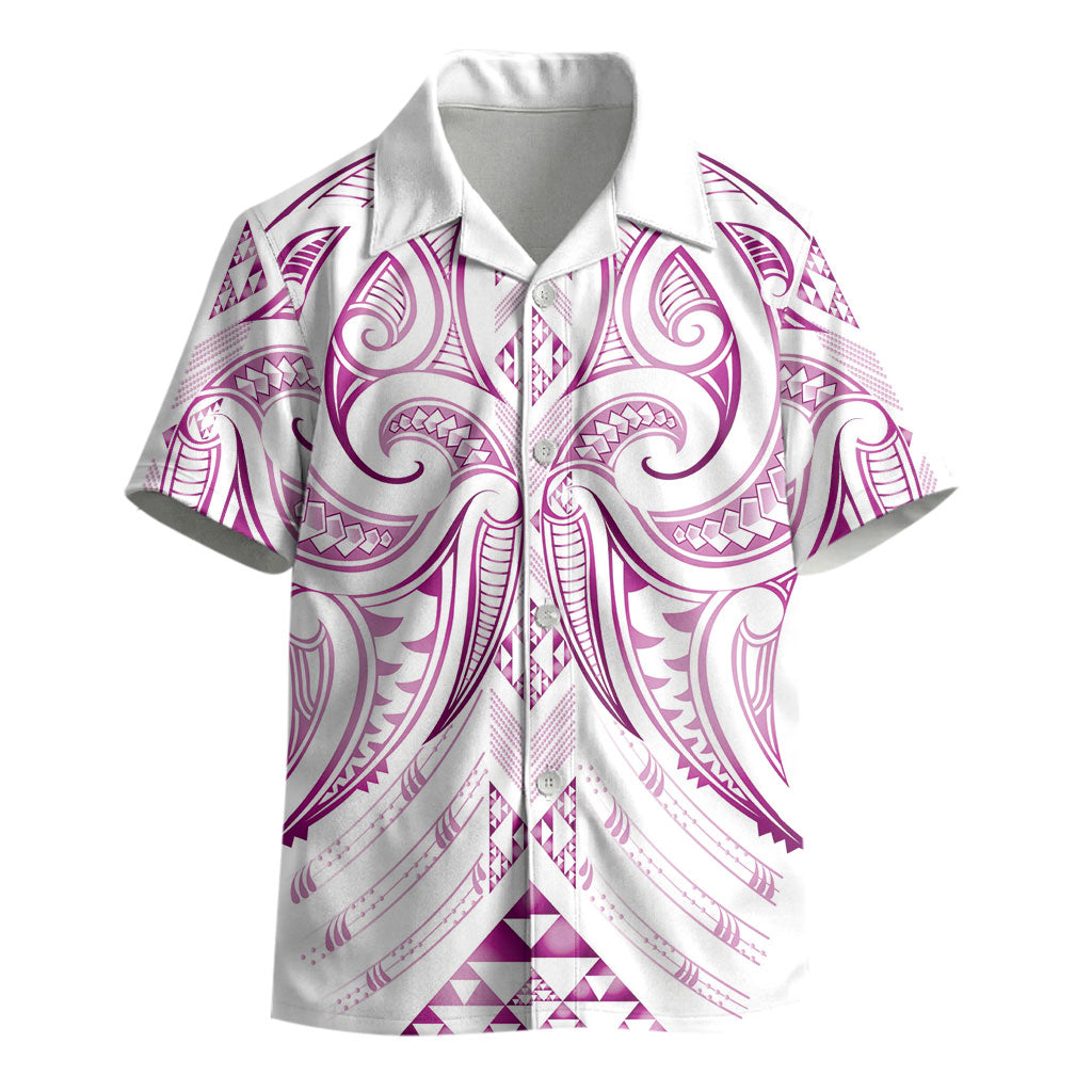 Maori Rugby Custom Ngaru Mangopare Kid Hawaiian Shirt Mawhero Niho Taniwha Motif