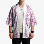 Maori Rugby Custom Ngaru Mangopare Kimono Mawhero Niho Taniwha Motif