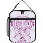 Maori Rugby Custom Ngaru Mangopare Lunch Bag Mawhero Niho Taniwha Motif