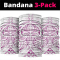 Maori Rugby Custom Ngaru Mangopare Neck Gaiter Mawhero Niho Taniwha Motif