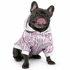 Maori Rugby Custom Ngaru Mangopare Pet Hoodie Mawhero Niho Taniwha Motif