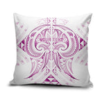 Maori Rugby Custom Ngaru Mangopare Pillow Cover Mawhero Niho Taniwha Motif