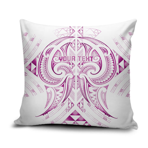 Maori Rugby Custom Ngaru Mangopare Pillow Cover Mawhero Niho Taniwha Motif