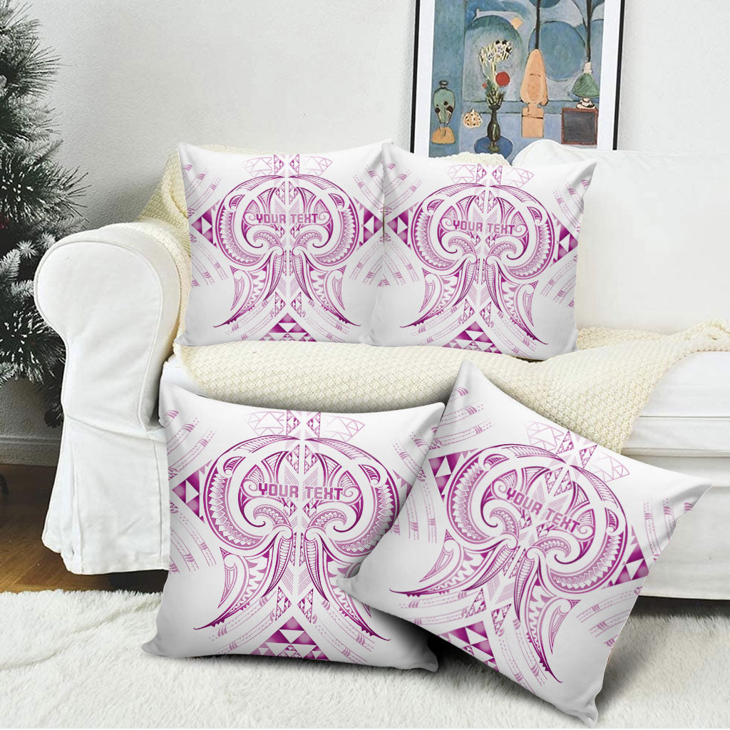Maori Rugby Custom Ngaru Mangopare Pillow Cover Mawhero Niho Taniwha Motif