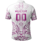 Maori Rugby Custom Ngaru Mangopare Polo Shirt Mawhero Niho Taniwha Motif