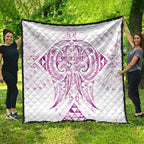Maori Rugby Custom Ngaru Mangopare Quilt Mawhero Niho Taniwha Motif