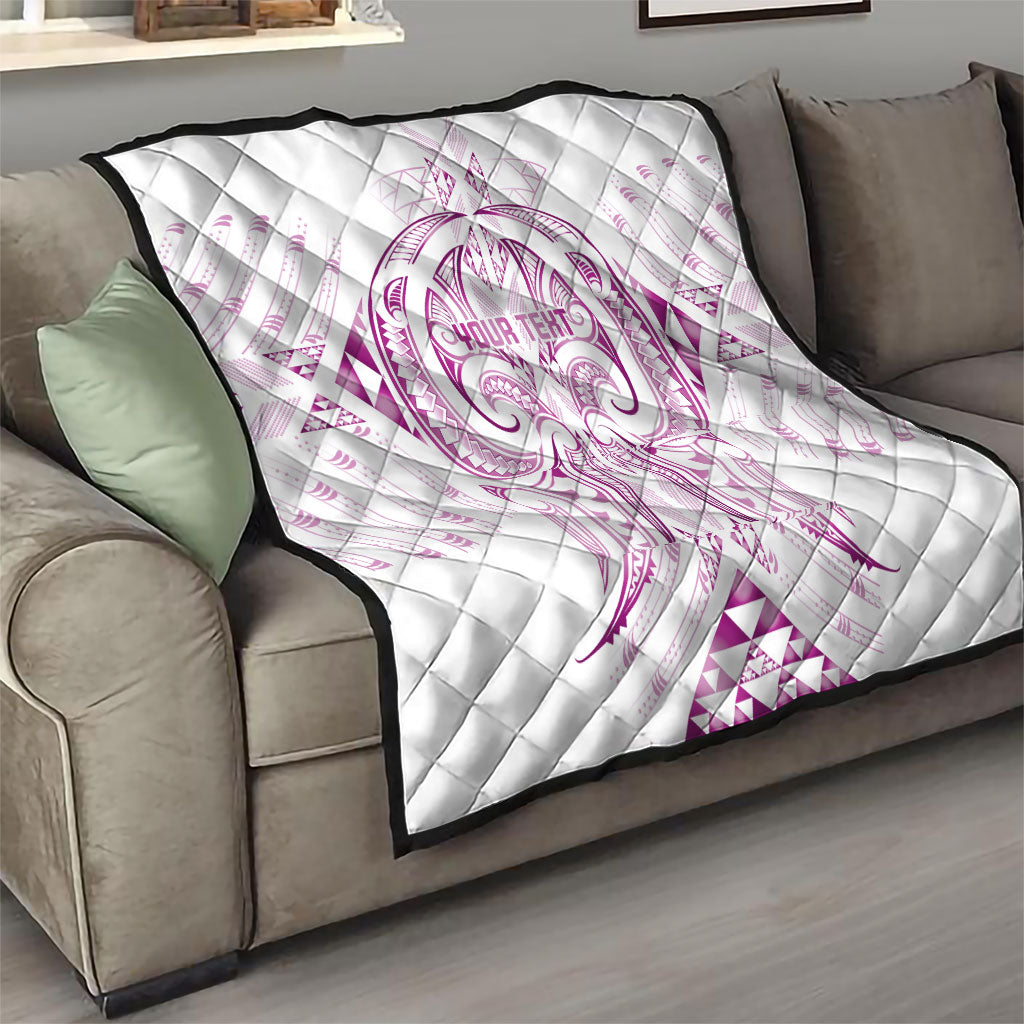 Maori Rugby Custom Ngaru Mangopare Quilt Mawhero Niho Taniwha Motif