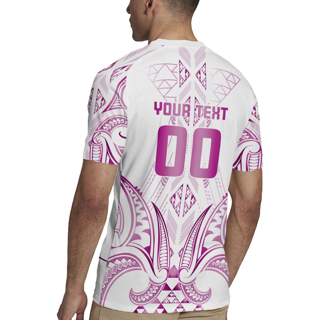 Maori Rugby Custom Ngaru Mangopare Rugby Jersey Mawhero Niho Taniwha Motif