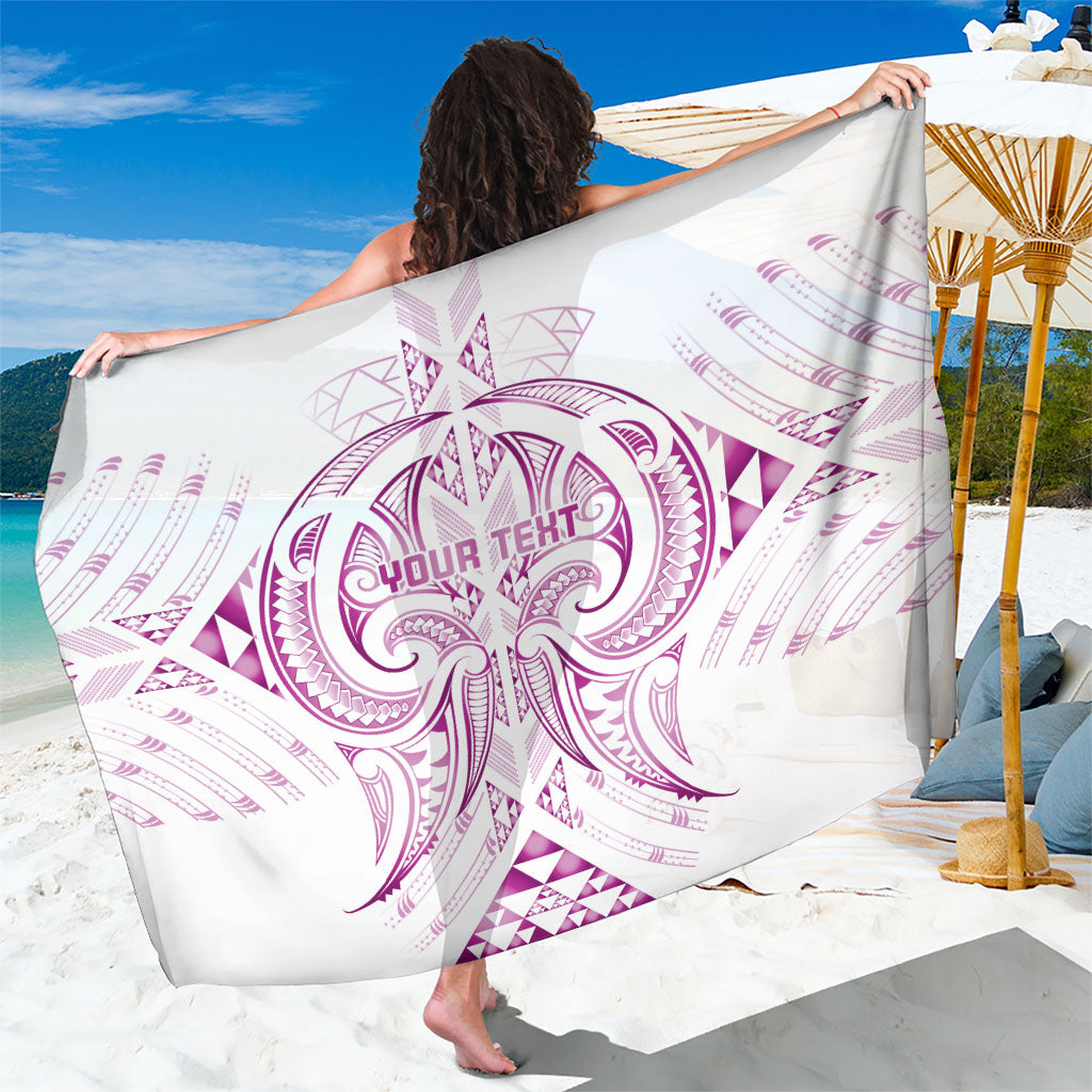 Maori Rugby Custom Ngaru Mangopare Sarong Mawhero Niho Taniwha Motif