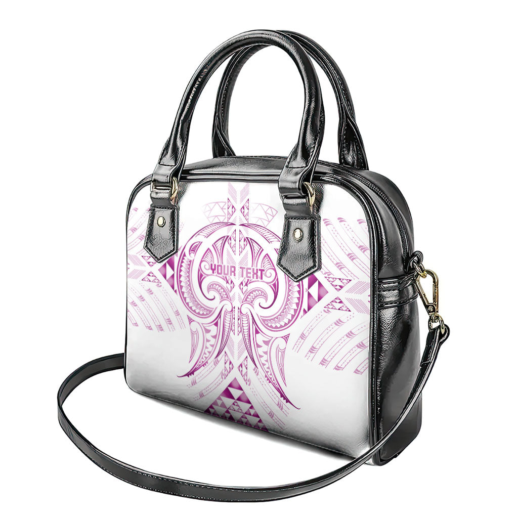 Maori Rugby Custom Ngaru Mangopare Shoulder Handbag Mawhero Niho Taniwha Motif