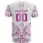 Maori Rugby Custom Ngaru Mangopare T Shirt Mawhero Niho Taniwha Motif