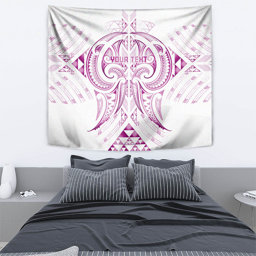 Maori Rugby Custom Ngaru Mangopare Tapestry Mawhero Niho Taniwha Motif