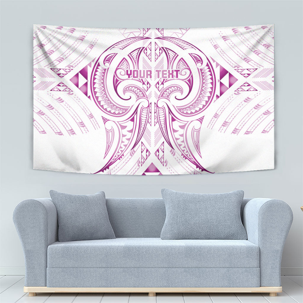 Maori Rugby Custom Ngaru Mangopare Tapestry Mawhero Niho Taniwha Motif