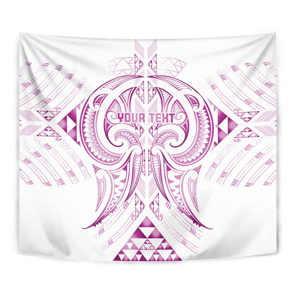 Maori Rugby Custom Ngaru Mangopare Tapestry Mawhero Niho Taniwha Motif