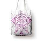 Maori Rugby Custom Ngaru Mangopare Tote Bag Mawhero Niho Taniwha Motif