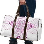 Maori Rugby Custom Ngaru Mangopare Travel Bag Mawhero Niho Taniwha Motif