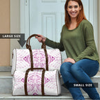 Maori Rugby Custom Ngaru Mangopare Travel Bag Mawhero Niho Taniwha Motif
