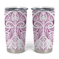Maori Rugby Custom Ngaru Mangopare Tumbler Cup Mawhero Niho Taniwha Motif