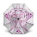 Maori Rugby Custom Ngaru Mangopare Umbrella Mawhero Niho Taniwha Motif