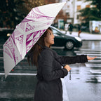 Maori Rugby Custom Ngaru Mangopare Umbrella Mawhero Niho Taniwha Motif
