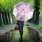Maori Rugby Custom Ngaru Mangopare Umbrella Mawhero Niho Taniwha Motif