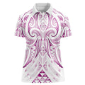 Maori Rugby Custom Ngaru Mangopare Women Polo Shirt Mawhero Niho Taniwha Motif