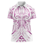 Maori Rugby Custom Ngaru Mangopare Women Polo Shirt Mawhero Niho Taniwha Motif