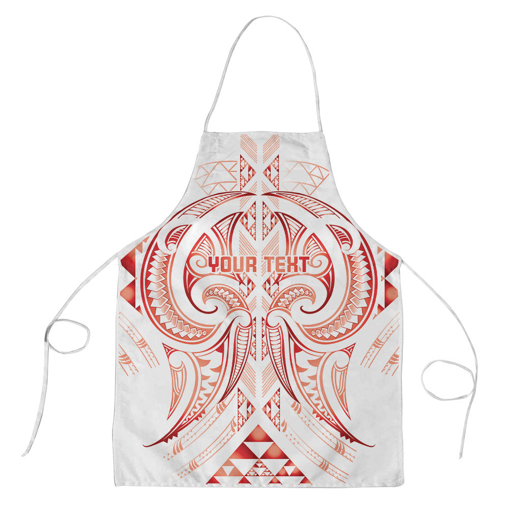 Maori Rugby Custom Ngaru Mangopare Apron Whero Niho Taniwha Motif