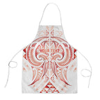 Maori Rugby Custom Ngaru Mangopare Apron Whero Niho Taniwha Motif