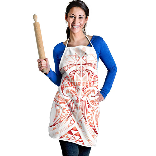 Maori Rugby Custom Ngaru Mangopare Apron Whero Niho Taniwha Motif