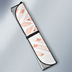Maori Rugby Custom Ngaru Mangopare Auto Sun Shade Whero Niho Taniwha Motif