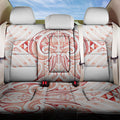 Maori Rugby Custom Ngaru Mangopare Back Car Seat Cover Whero Niho Taniwha Motif