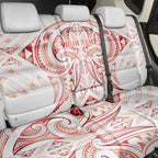 Maori Rugby Custom Ngaru Mangopare Back Car Seat Cover Whero Niho Taniwha Motif