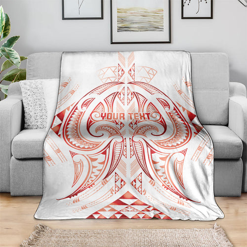 Maori Rugby Custom Ngaru Mangopare Blanket Whero Niho Taniwha Motif