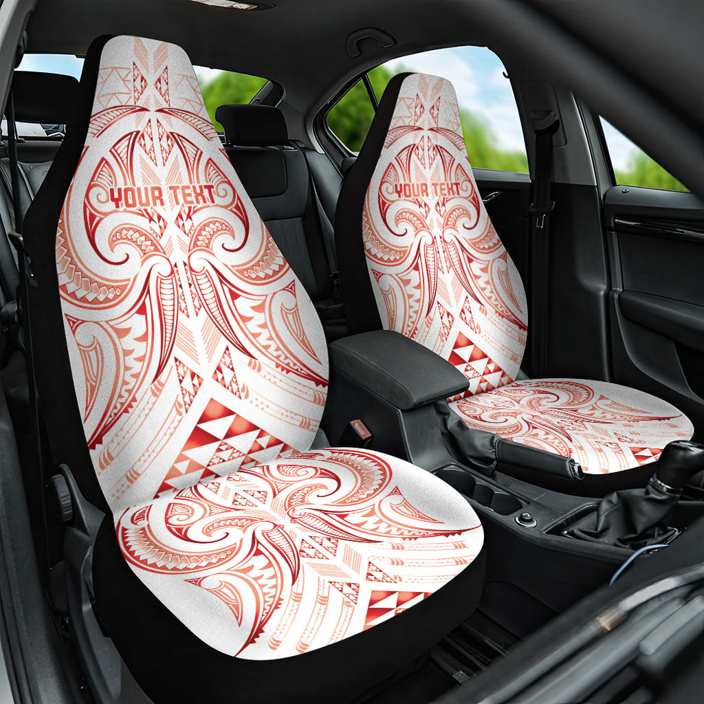 Maori Rugby Custom Ngaru Mangopare Car Seat Cover Whero Niho Taniwha Motif