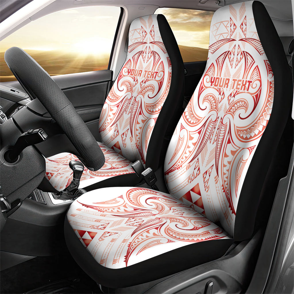 Maori Rugby Custom Ngaru Mangopare Car Seat Cover Whero Niho Taniwha Motif