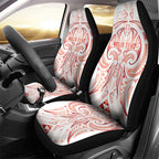 Maori Rugby Custom Ngaru Mangopare Car Seat Cover Whero Niho Taniwha Motif