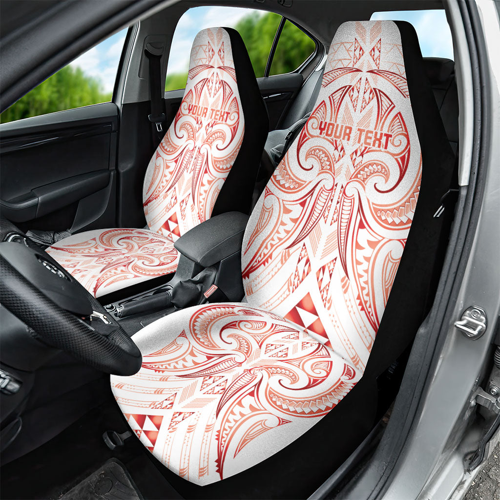 Maori Rugby Custom Ngaru Mangopare Car Seat Cover Whero Niho Taniwha Motif