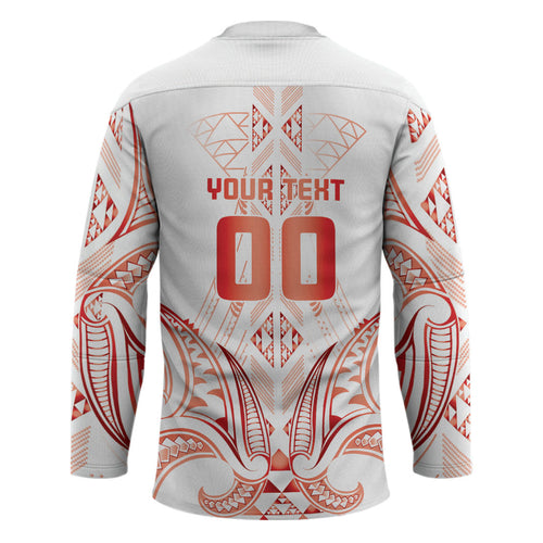 Maori Rugby Custom Ngaru Mangopare Hockey Jersey Whero Niho Taniwha Motif