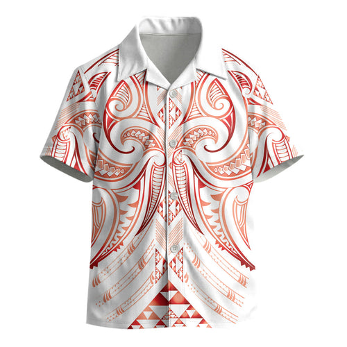 Maori Rugby Custom Ngaru Mangopare Kid Hawaiian Shirt Whero Niho Taniwha Motif