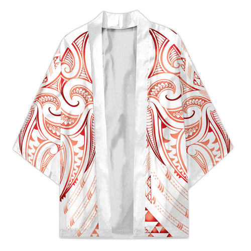 Maori Rugby Custom Ngaru Mangopare Kimono Whero Niho Taniwha Motif