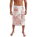 Maori Rugby Custom Ngaru Mangopare Lavalava Whero Niho Taniwha Motif