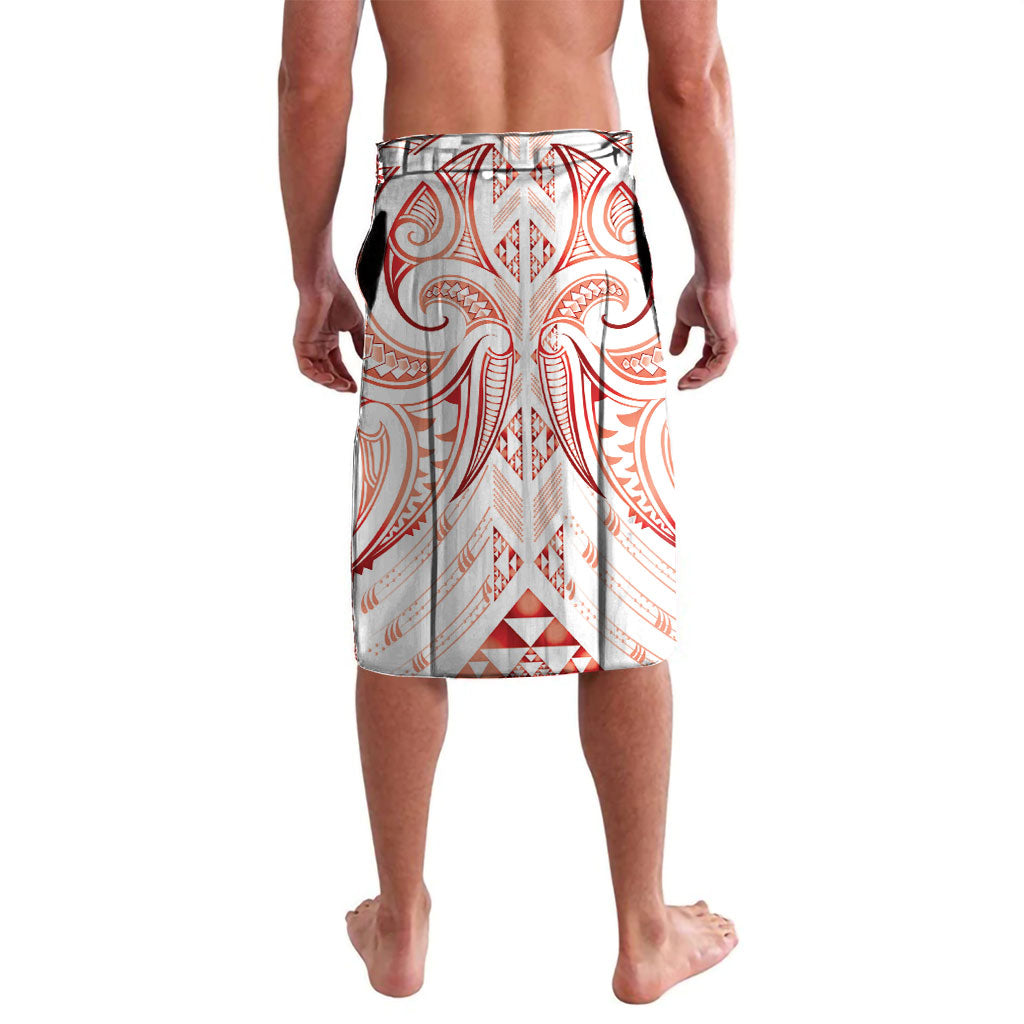 Maori Rugby Custom Ngaru Mangopare Lavalava Whero Niho Taniwha Motif