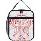 Maori Rugby Custom Ngaru Mangopare Lunch Bag Whero Niho Taniwha Motif