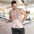 Maori Rugby Custom Ngaru Mangopare Men Tank Top Whero Niho Taniwha Motif