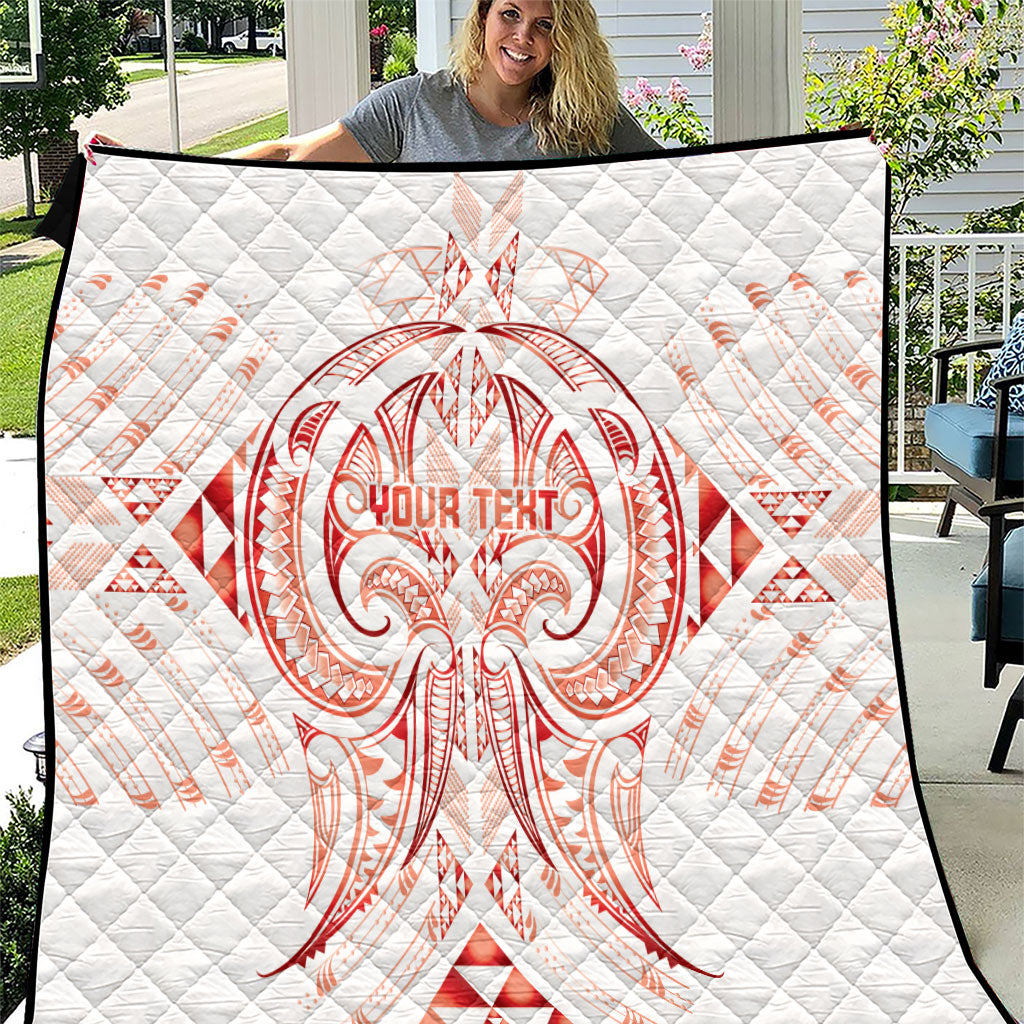 Maori Rugby Custom Ngaru Mangopare Quilt Whero Niho Taniwha Motif