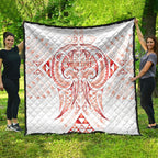 Maori Rugby Custom Ngaru Mangopare Quilt Whero Niho Taniwha Motif