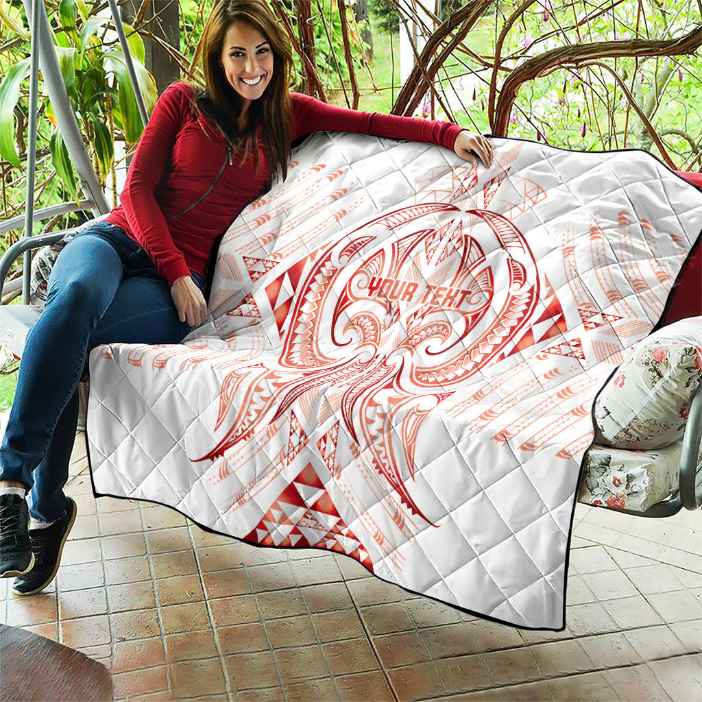 Maori Rugby Custom Ngaru Mangopare Quilt Whero Niho Taniwha Motif