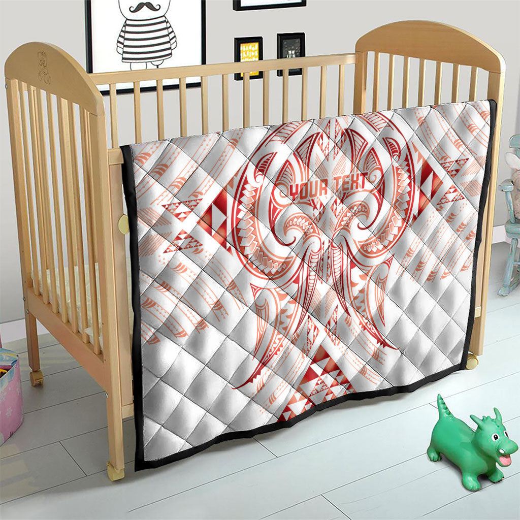 Maori Rugby Custom Ngaru Mangopare Quilt Whero Niho Taniwha Motif